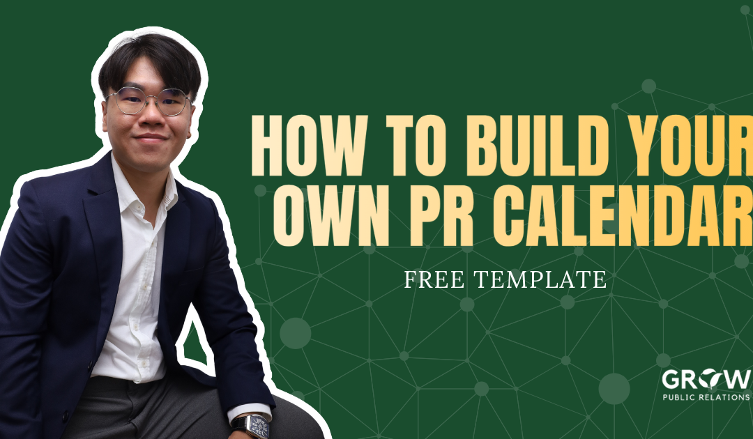 How to Build Your Own PR Calendar in 2025 (Free Template)